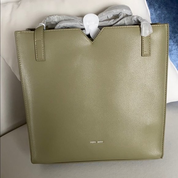 NWT Pixie Mood Tote Bag Purse Handbag Mini Alicia Ali Sage Green Vegan - Picture 3 of 6
